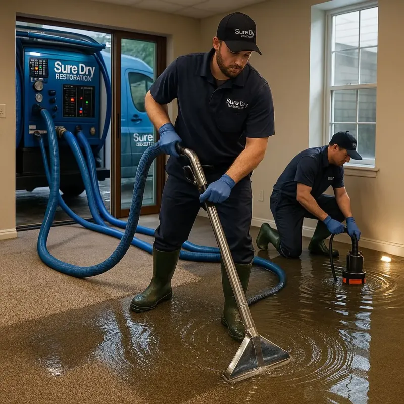 Water Extraction and Removal process in Jasmine Estates, FL
